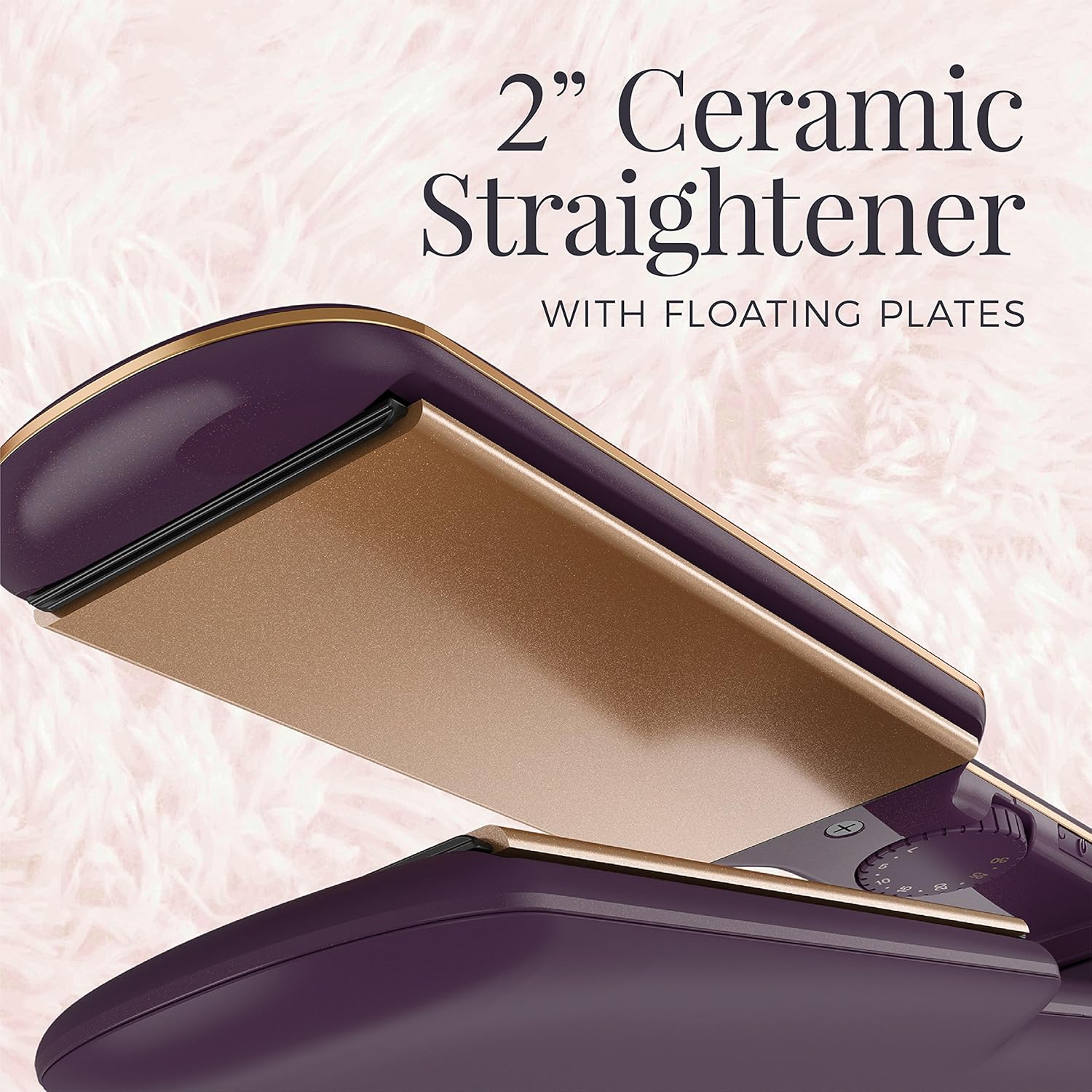 Remington 2" Flat Iron with Thermaluxe Advanced Thermal Technology, Purple, S9130S: Beauty