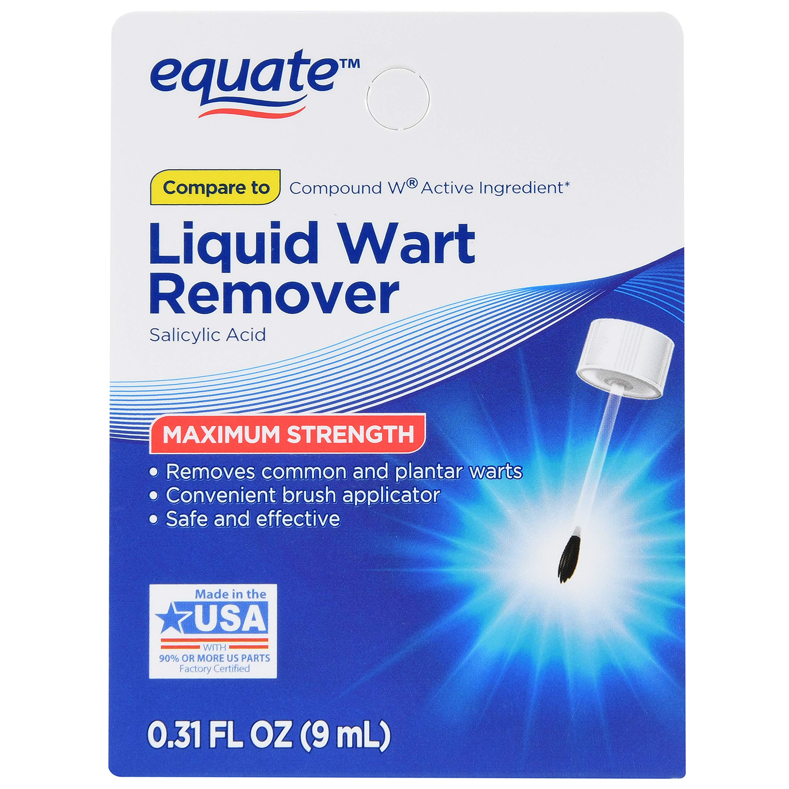 Equate Wart Remover With Salicylic Acid .31 oz Max Strength Buy Online