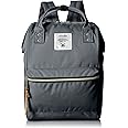 anello #AT-B0197B small backpack with side pockets (Charcoal gray)