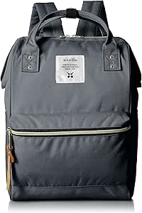 anello #AT-B0197B small backpack with side pockets (Charcoal gray)