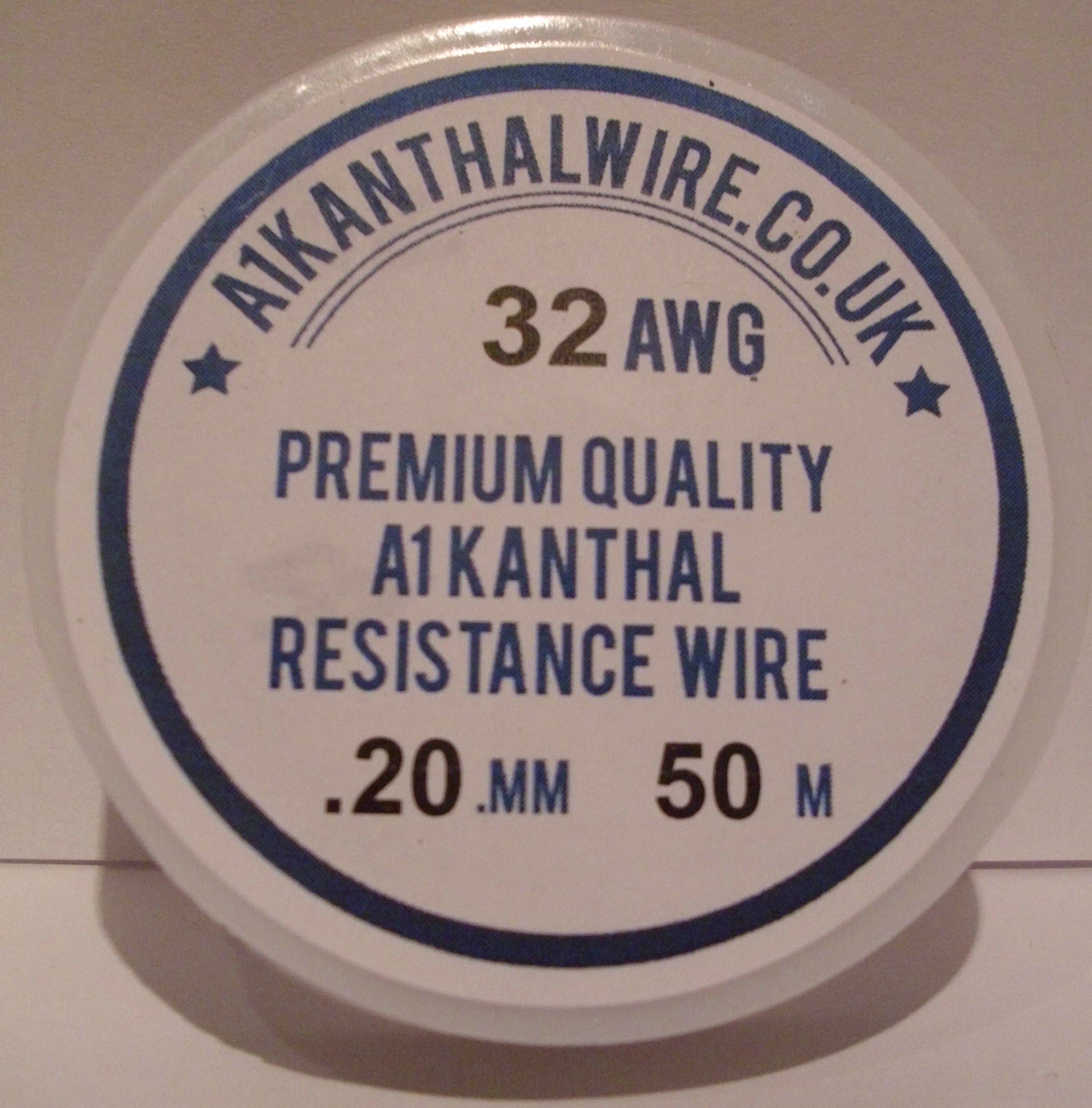 A1 Type Resistance Wire - (32AWG) 0.20mm - 50 Metre Spool - 46.2 ohms/m