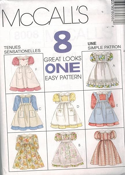 patterned pinafore dress