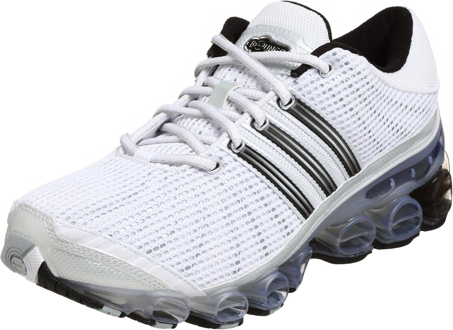 Amazon.com | adidas Men's Microbounce, White/Black/Silver | Running