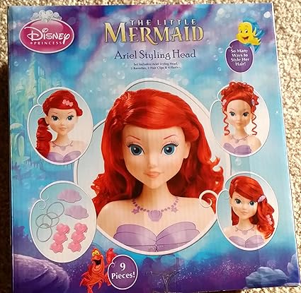 little mermaid styling head