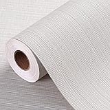 HyunHome Grasscloth Peel and Stick Wallpaper