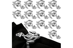 Silver Napkin Rings Set of 12 - Durable & Versatile, Elegant Metal Napkin Rings for Table Settings, Special Occasions, Easter