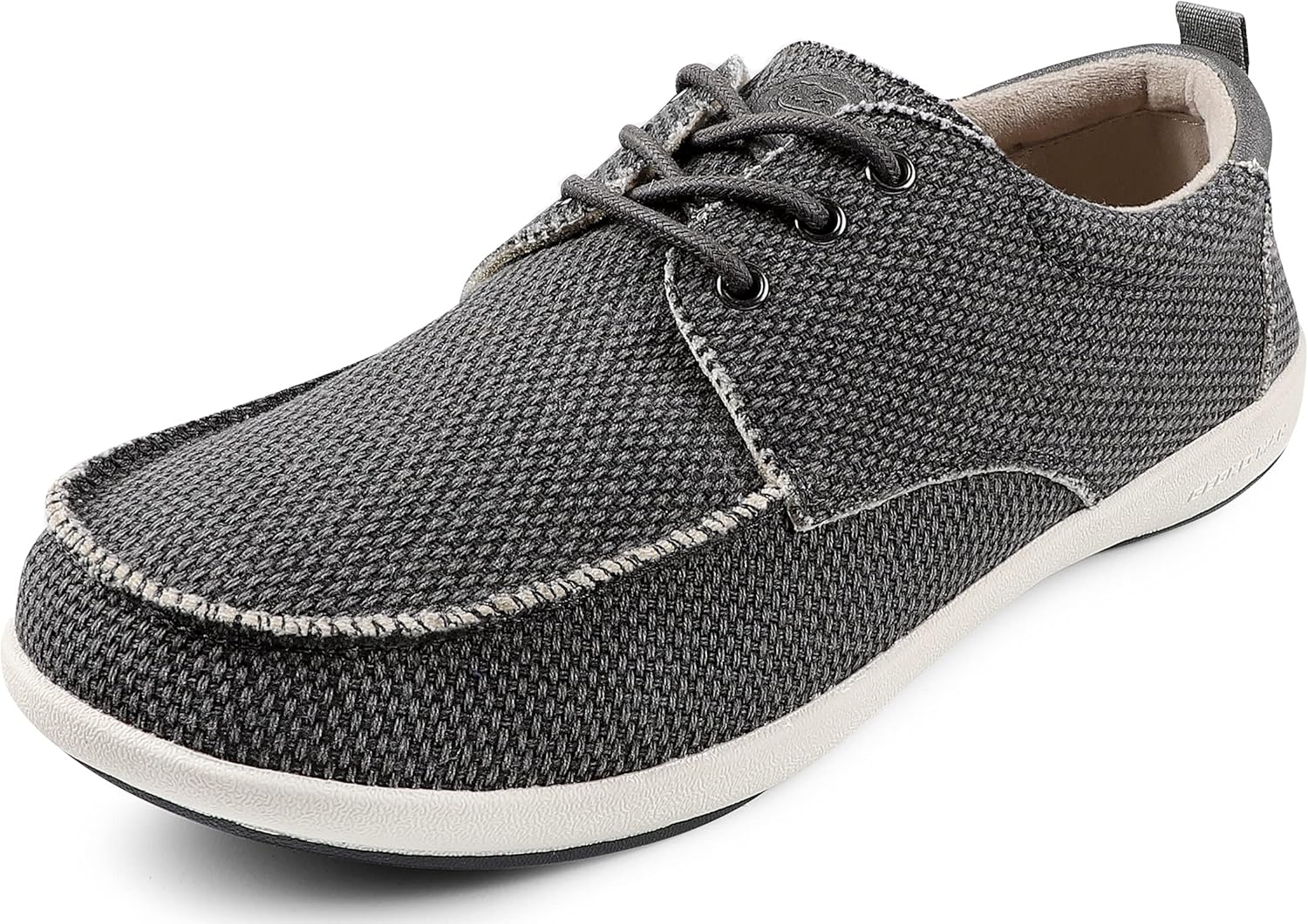 Casual Shoes for Men Boat Shoes with Arch Support, Fashion Canvas