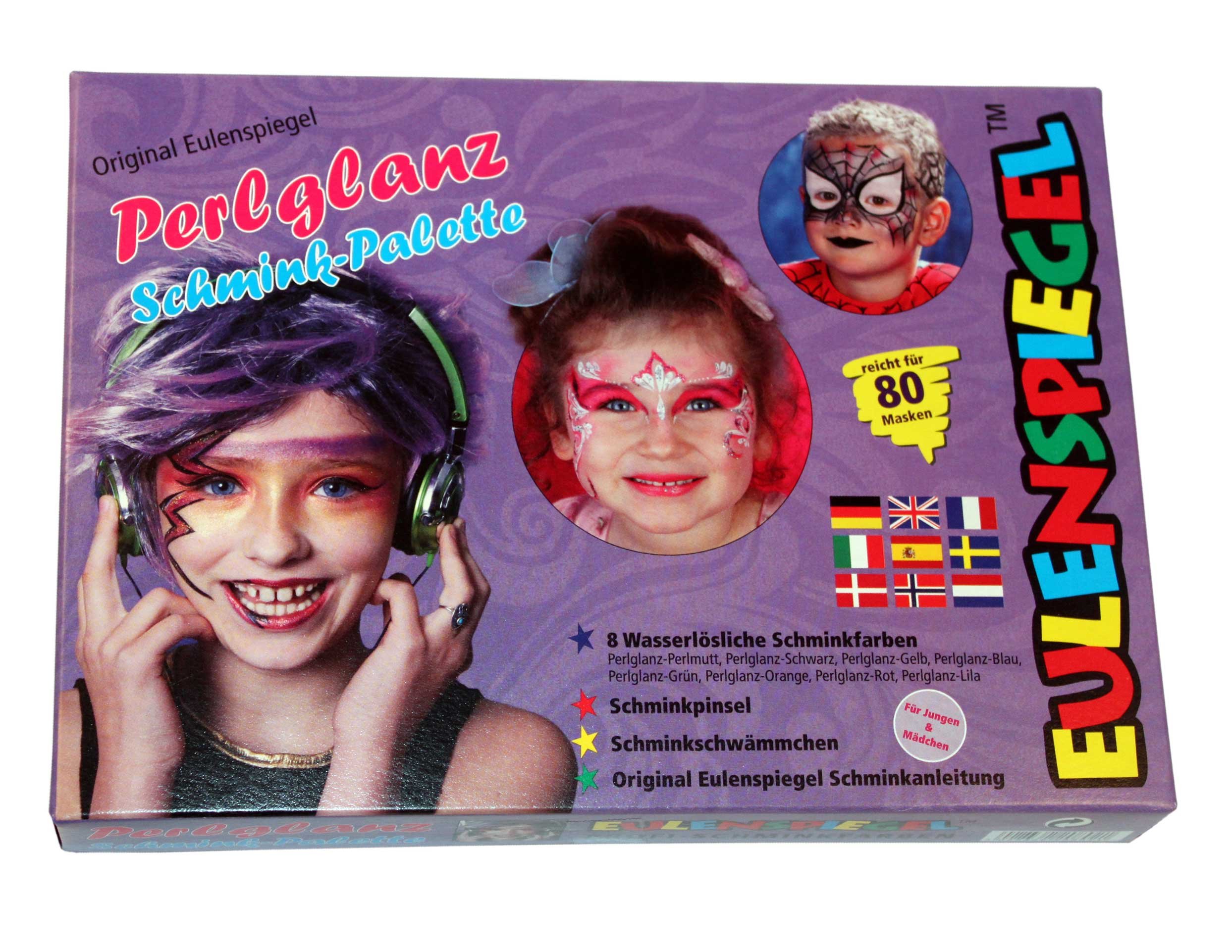 8 Colour Palette Pearlised Make Up