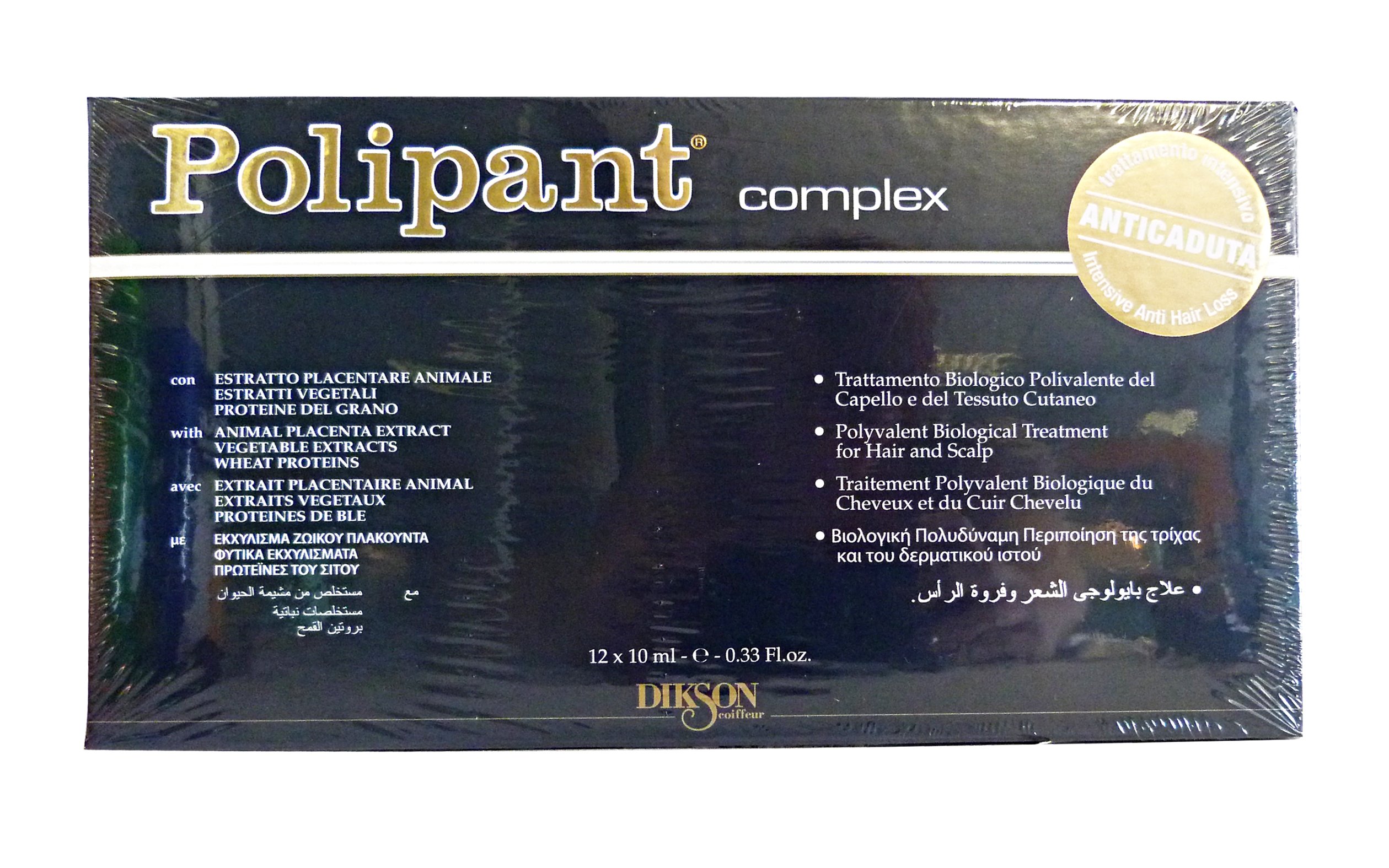 MUSTER&DIKSON Fiale POLIPANT COMPLEX Anticaduta * 12 Pezzi Haircare