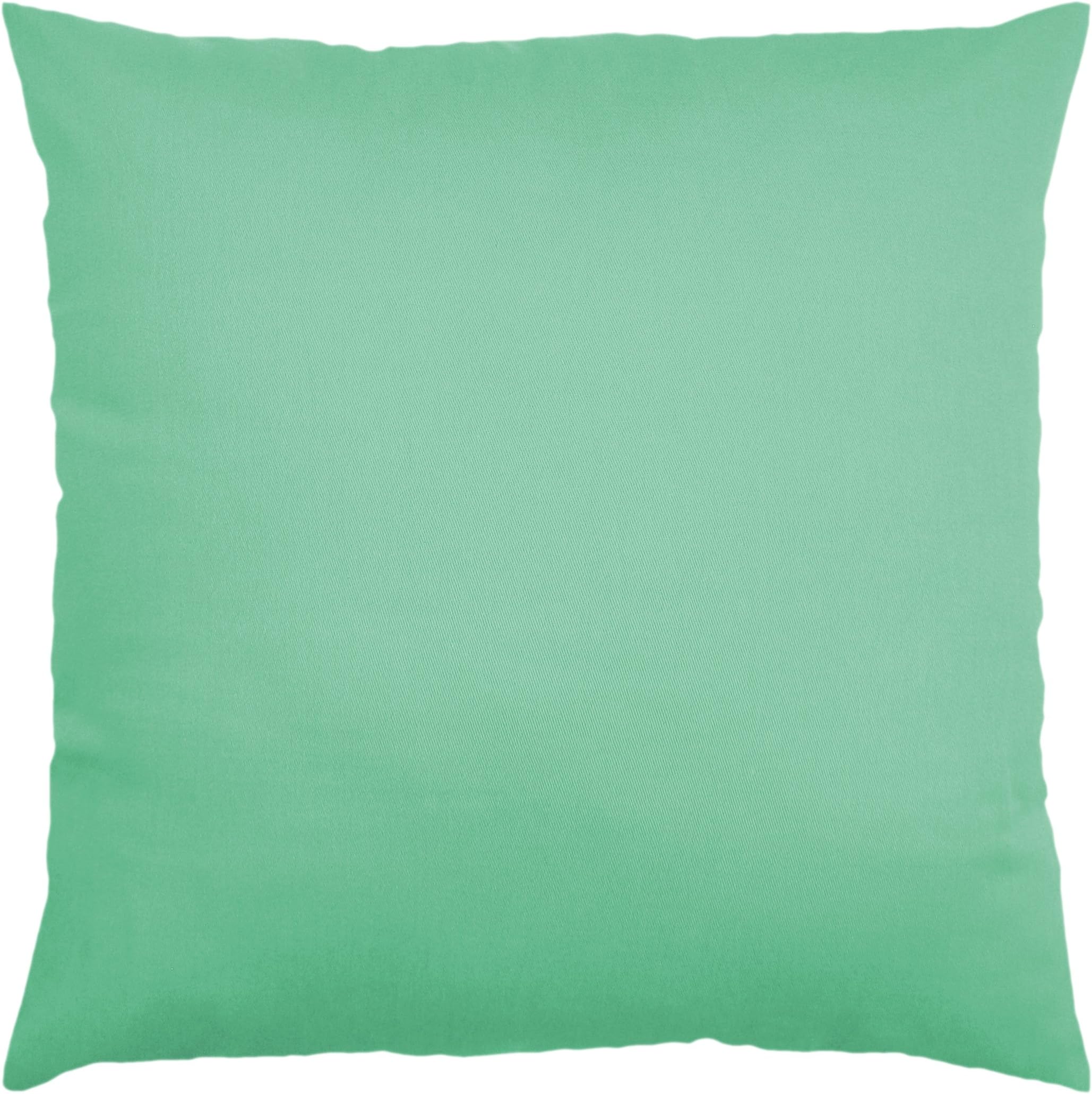 JinStyles Pillow Cover, Accent, Decorative, Throw, Square, Solid, Green, 16 x 16