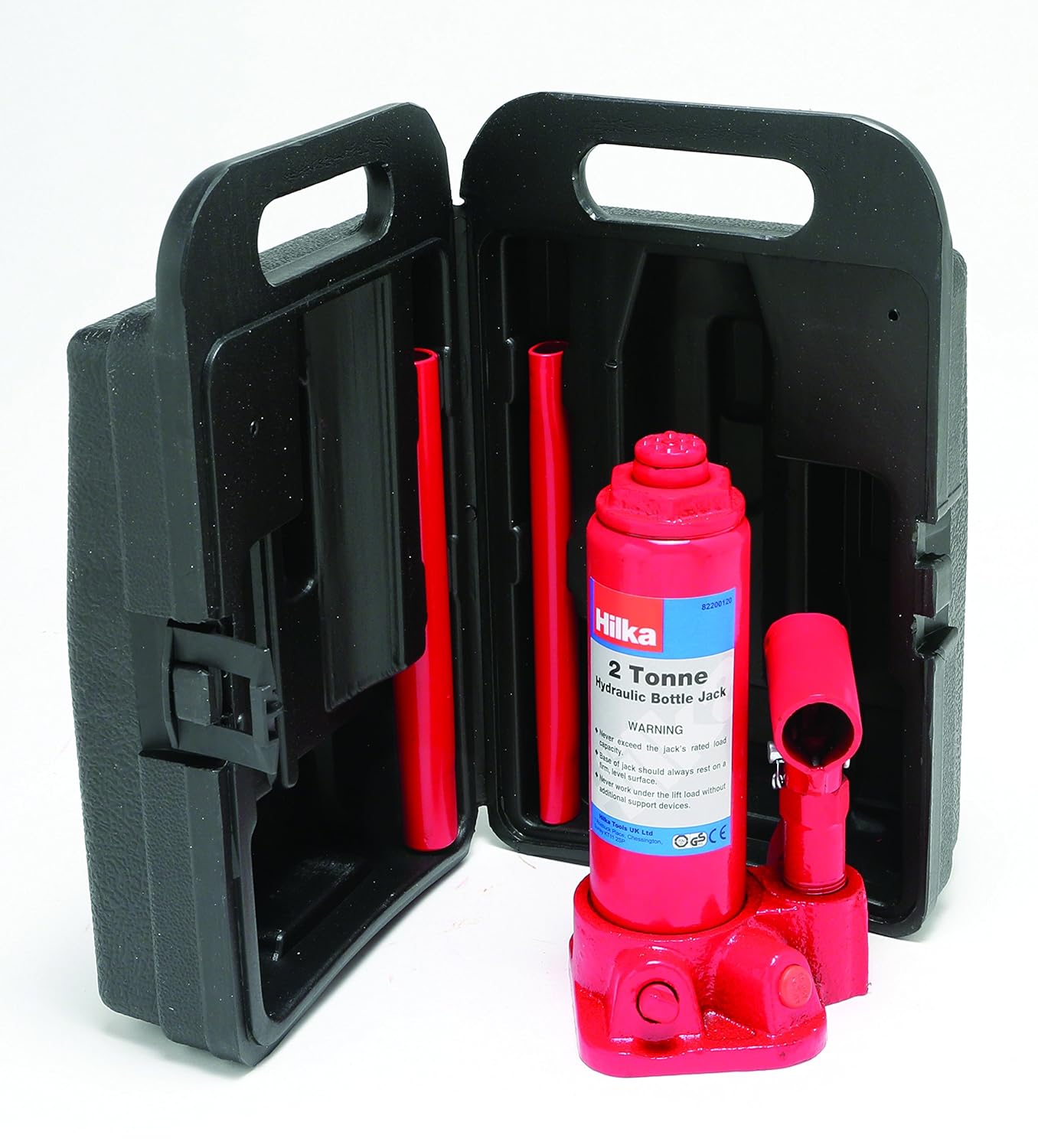 Hilka 82200120 2t Bottle Jack in Carrying Case Amazon.co.uk Car