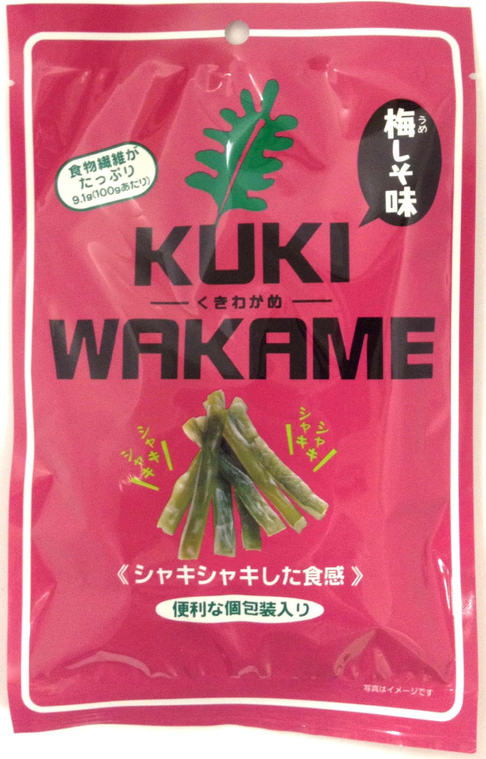 Kazue food Kukiwakame plum shiso flavor 50gX10 bags