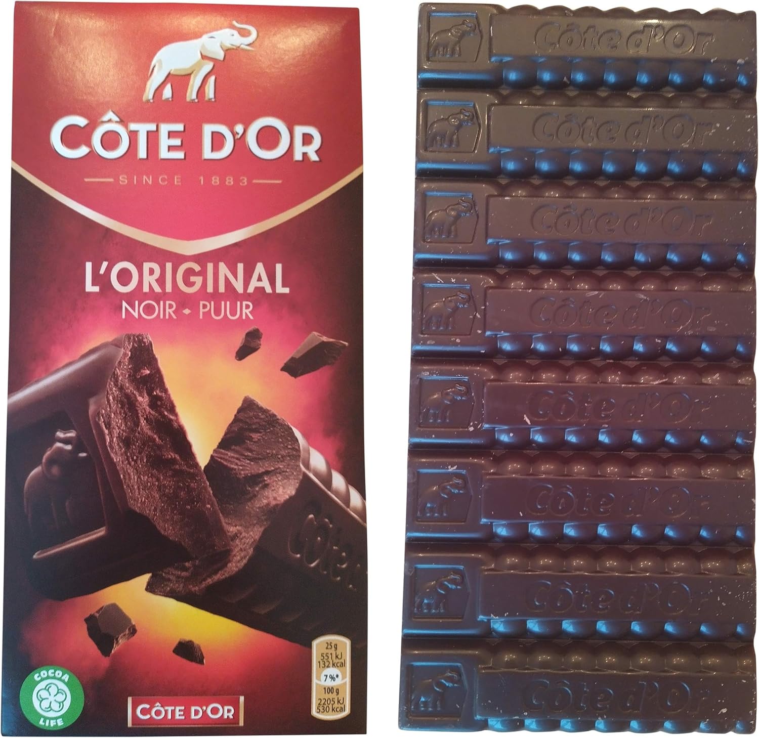 Cote d’Or Chocolate Dark Chocolate Cote d Or Chocolate from Belgium