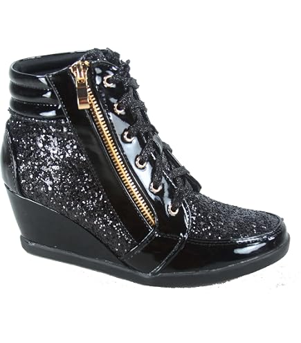 Amazon.com | Forever Link Peggy-44 Women's Fashion Glitter High