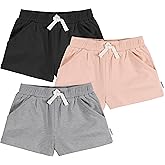 Gerber Baby-Girls 3-Pack Knit Shorts