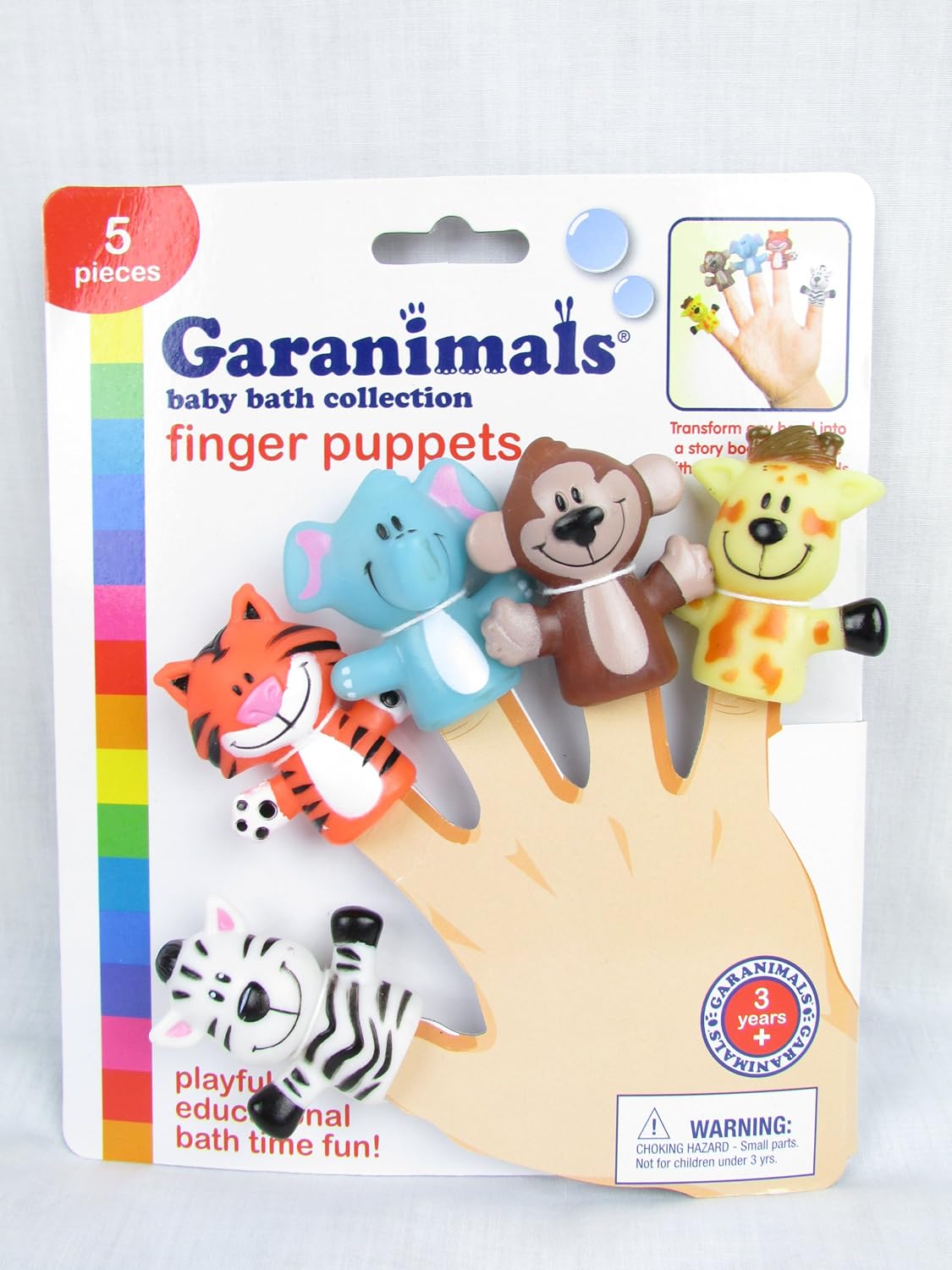 Garanimals baby bath Finger Puppets Toys & Games