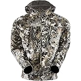 SITKA Gear Men's Stratus Windstopper Water Repellent Ultra-Quiet Fleece Hunting Jacket with Removable Hood