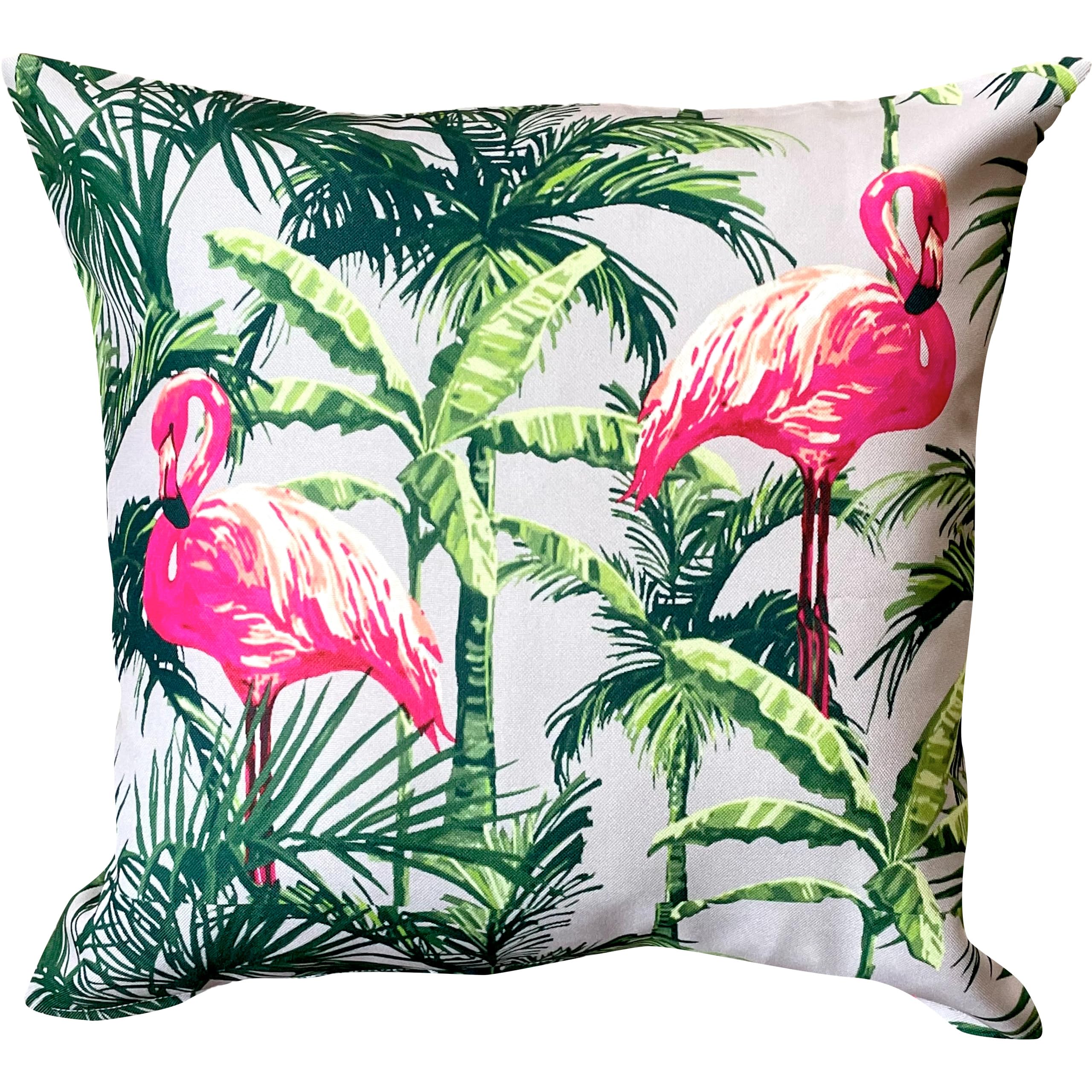 Ragged Rose Showerproof Garden Cushion Covers - 44 cm x 44 cm Printed Sofa & Outdoor Seat Cushion Covers for Garden & Patio - Non-Fading & Reversible
