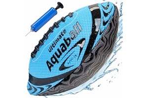 Activ Life Water Football for Pool, Beach, Outdoor, 9.5-inch Waterproof Pool Toys for Kids Aged 6-14, Heavy-Duty Water Ball, 