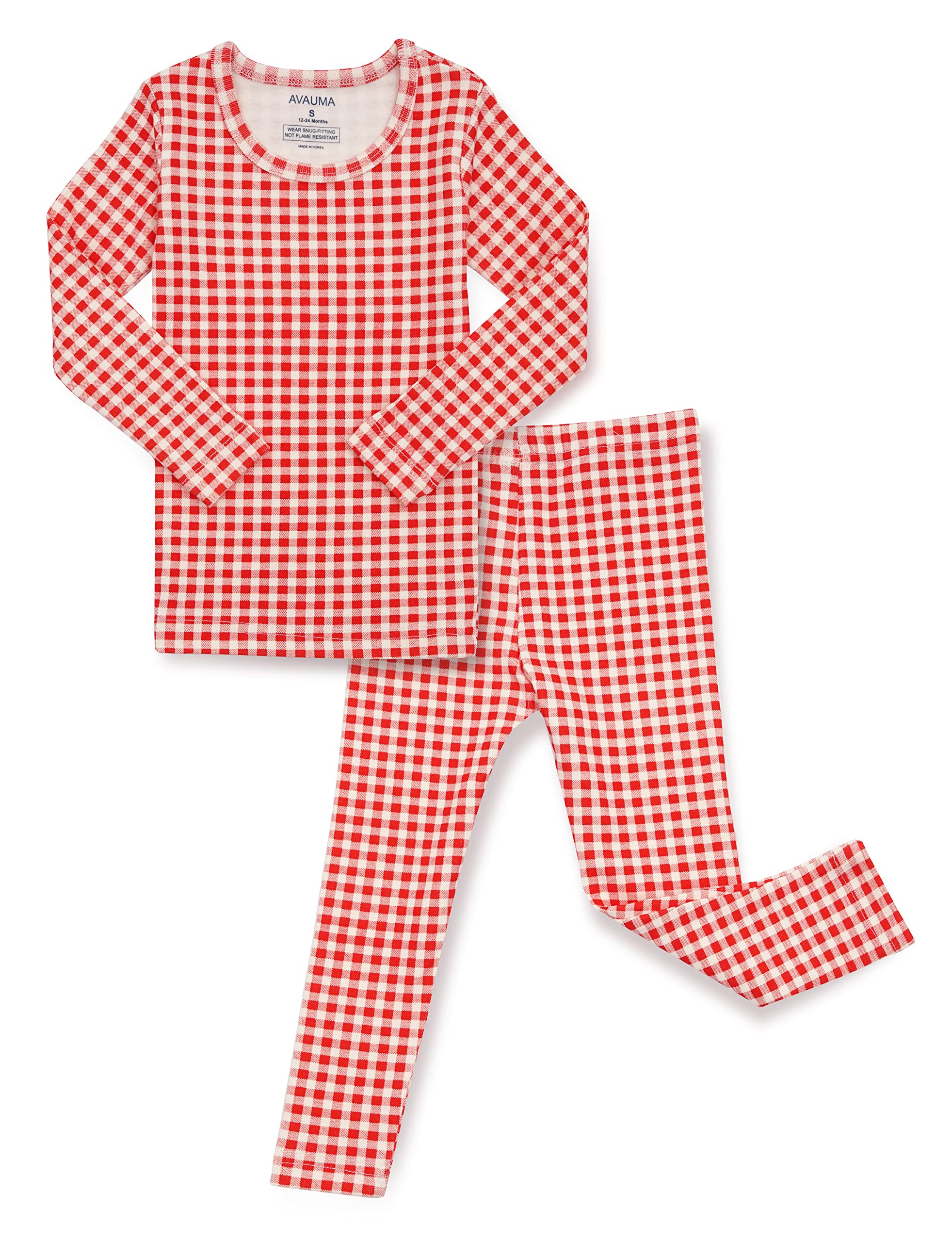 AVAUMA Baby Boys Girls Pajama Set 6M-7T Kids Cute