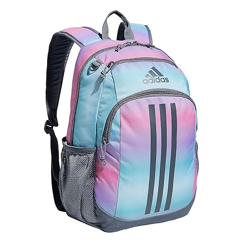 adidas Creator Small Backpack for Laptop, Comfortable and Durable Athletic Bag, Gradient Rose Tone Pink/Onix Grey, OSFA