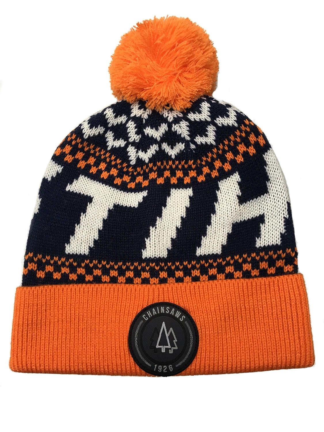 Stihl Men's Beanie Blue/Orange One Size Amazon.co.uk Clothing