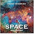 2025 Wall Calendar - 2025 Calendar, 12 Monthly Wall Calendar 2025, January 2025 - December 2025, 12" x 24" (Open), Unruled Blocks(1.2" x 1.7") Calendar 2025 with Thick Glossy Paper