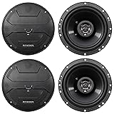 (4) Hifonics ZS653 6.5" 1200 Watt Car Stereo