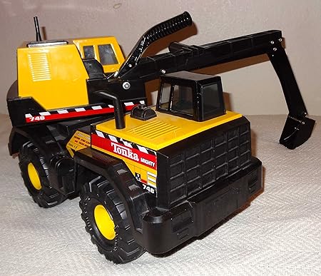 tonka mighty backhoe