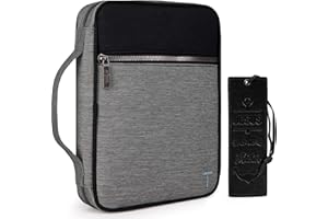 Montana West Bible Cover for Women Men with Leather Bookmark Book Carrying Cases Church Bag for Outdoor Protective