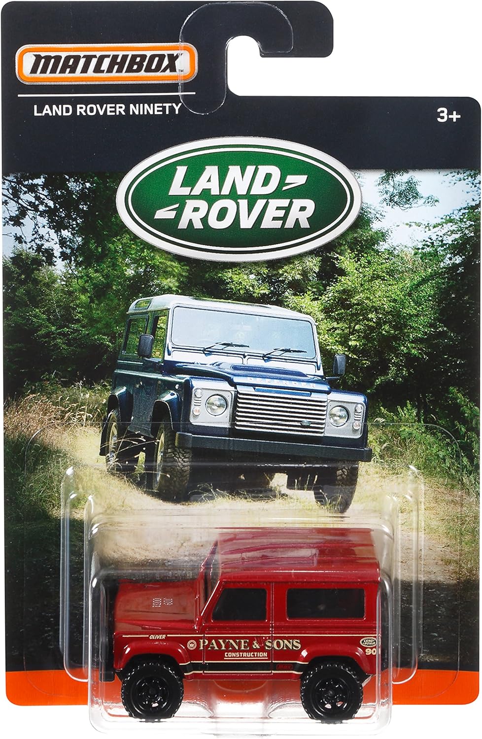 land rover matchbox car