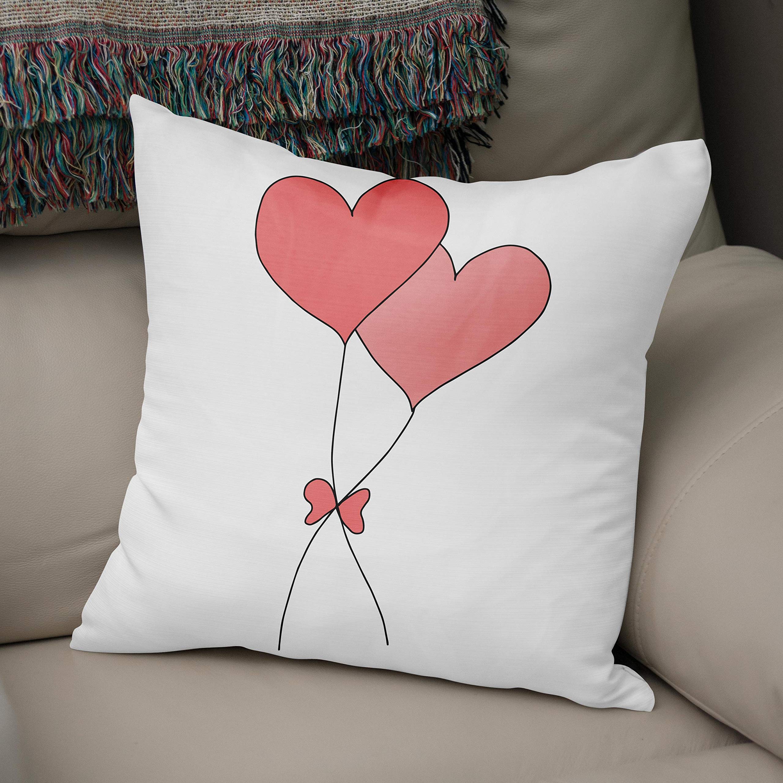 Bonamaison, Decorative Cushion Cover - 50% Cotton 50% Polyester - 43x43cm - Designed and Manufactured in Turkey