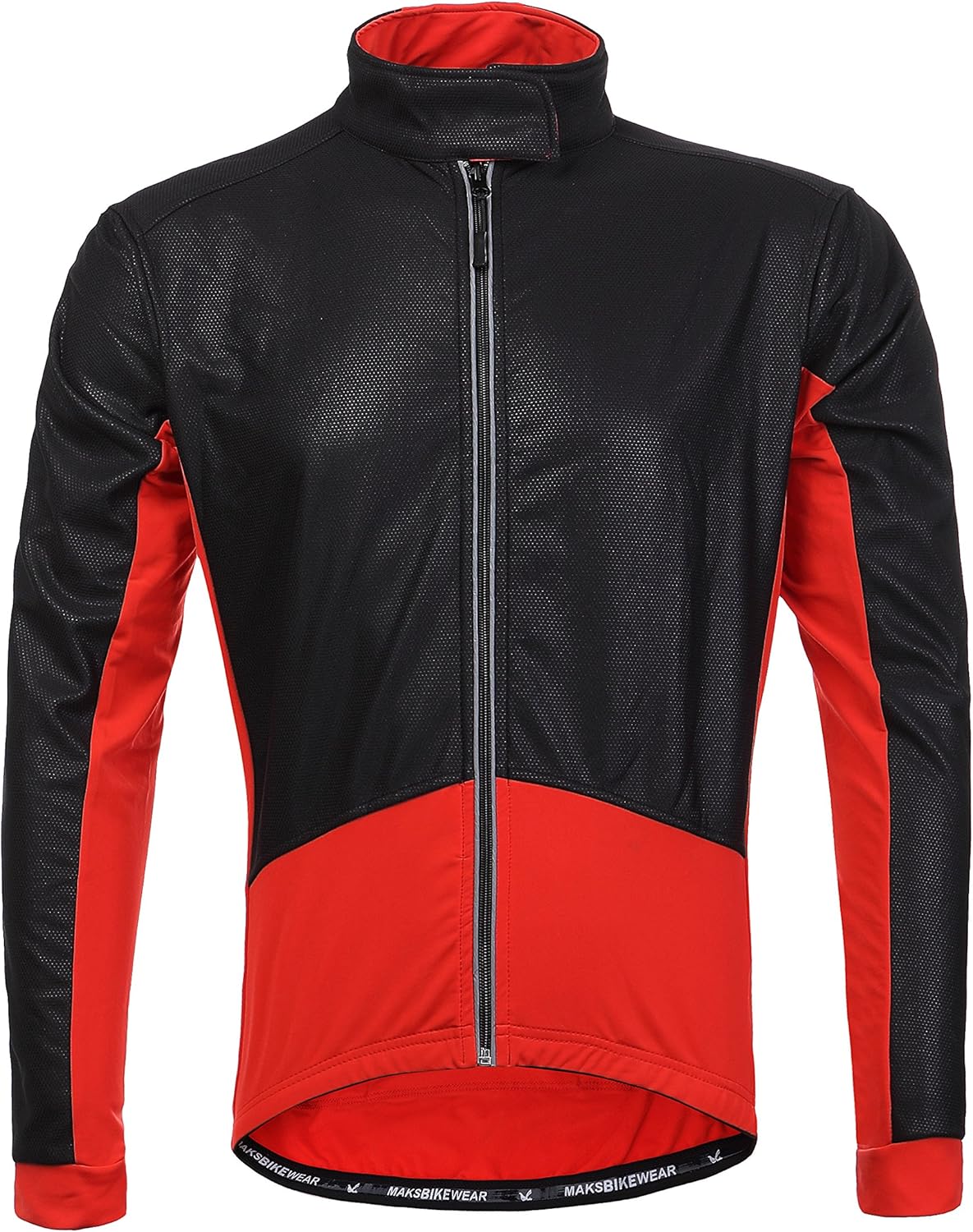 Thermal Cycling Jersey Long Sleeve Snow Water Reflective Windproof Firewall Winter Biking Jacket: Clothing