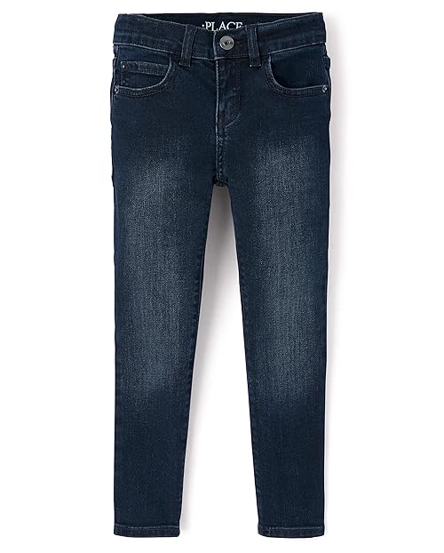 The Children's Place boys Stretch Skinny Jeans, Taft Wash, 12 husky