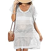 Beach Cover Ups for Women Swimwear 2026 Fashion Plus Size Crochet Bathing Swim Suit Women's Vacation Clothes Dresses
