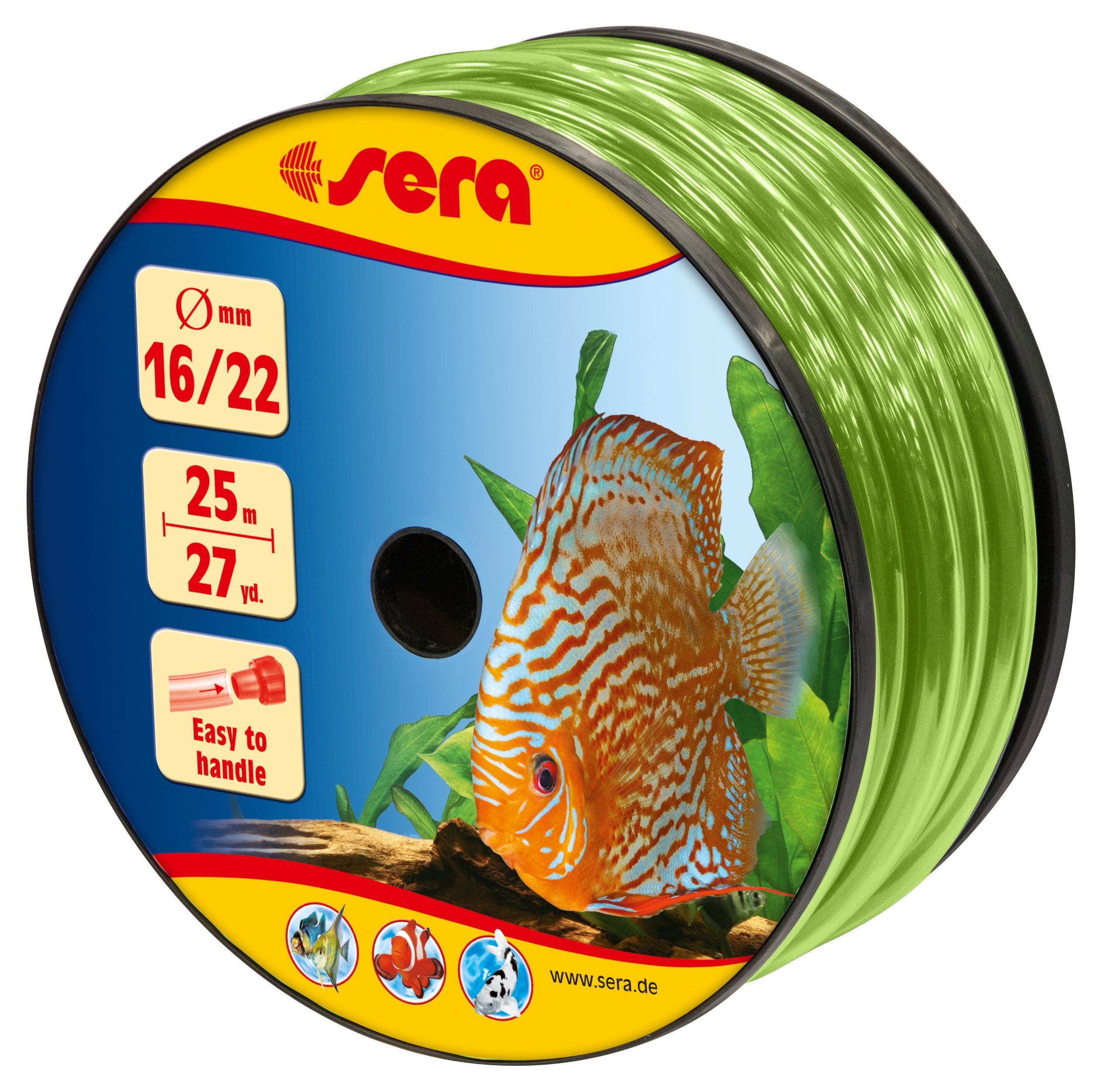 Sera Hose 16/22 Green 25 m