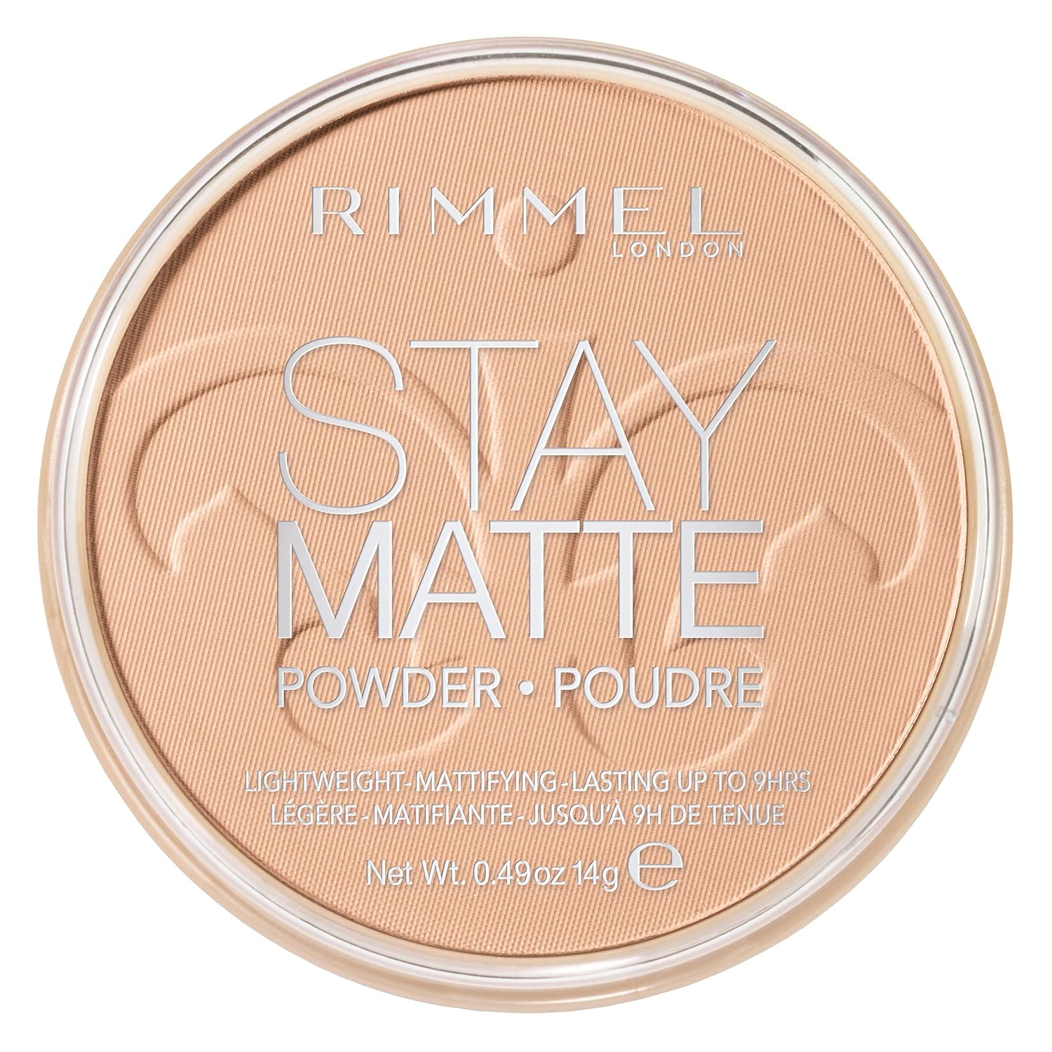 Rimmel Stay Matte Pressed Powder, Silky Beige, 0.49 Fluid Ounce