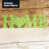 Hemway Lime Green Holographic Glitter Extra Chunky 130g Shaker view 5