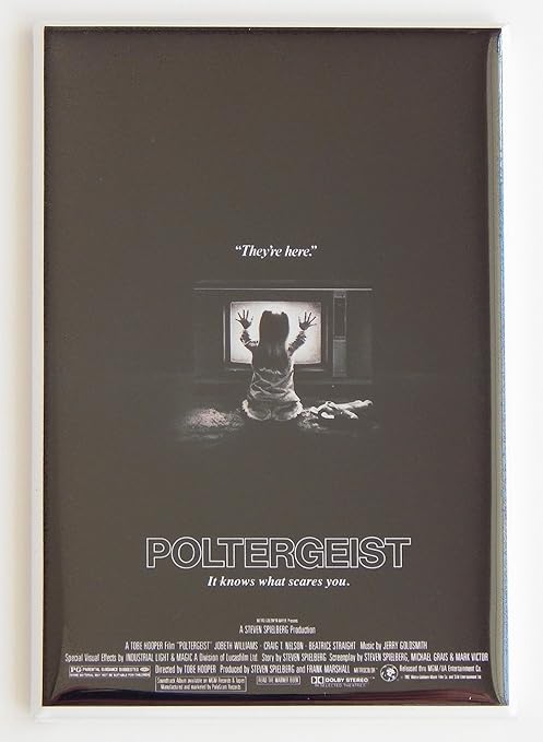 Poltergeist Póster de película imán para nevera (2 x 7,62 cm ...