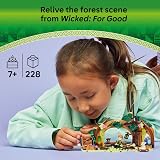 LEGO Wicked Elphaba’s Retreat Forest Building Toy 2 Mini Dolls 2 Animals view 2