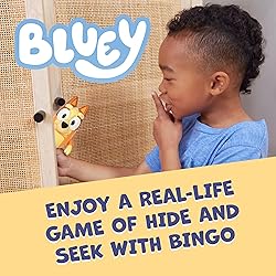 Bluey Game Hide and Seek Electronic Bingo