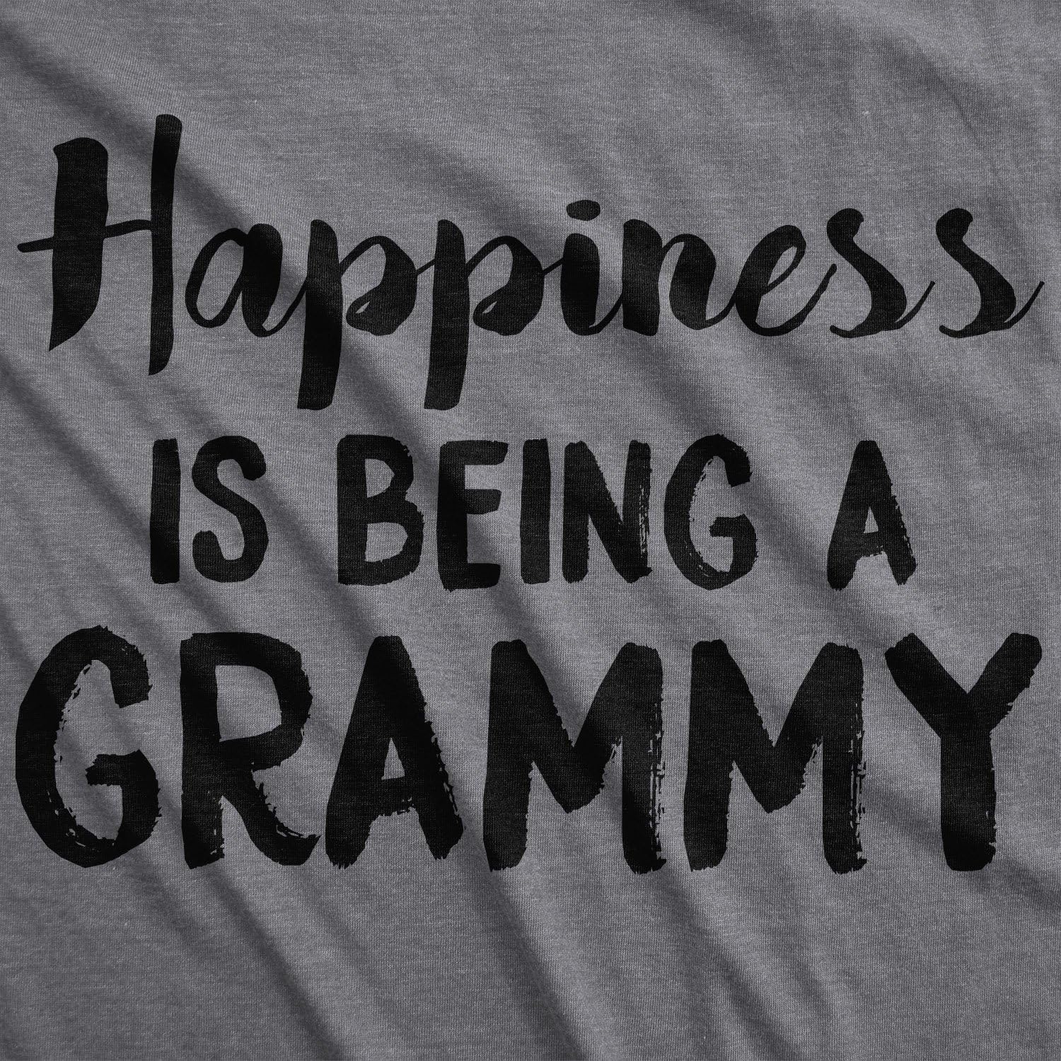 Womens Happiness is Being a Grammy Funny T Shirt Gift Grandmother for Grandma: Clothing
