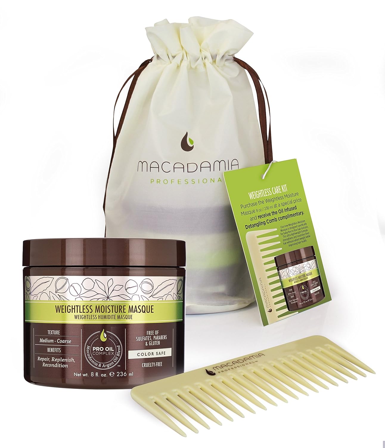 Macadamia Professional Weightless Care Kit Amazon Co Uk Beauty