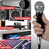 Pyle Dynamic Cardioid Microphone 2-Pack Unidirectional XLR with Pop Filter view 4