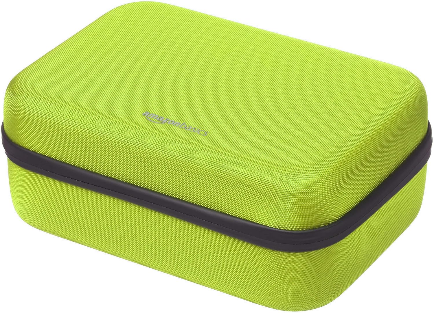 Basics Hard Shell Travel and Storage Case for Nintendo Switch - 12 x 4.8 x 9 Inches, Neon Yellow: Video Games