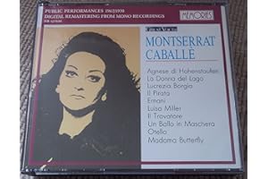 Montserrat Caballe Public Performances 1967/1970 (Opera Arias)
