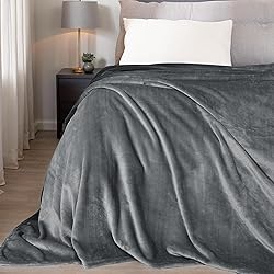 NICETOWN Soft Blanket King Size Fleece Warm Fuzzy