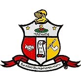 Desert Cactus Kappa Alpha Psi Embroidered Sew On Patch (5 Inch Crest) | Officially Licensed KAPsi Nupes D9 Divine Nine Embroidered Iron On Patch Applique for Jackets Backpacks Bags &amp; Hats