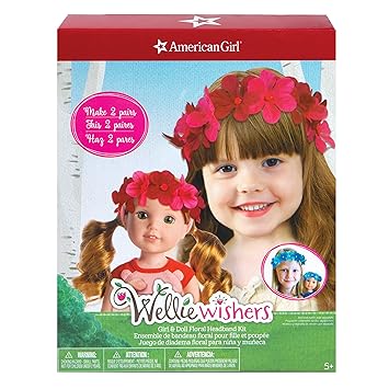 Buy American Girl Girl Doll Floral Headband Kit Online At Low