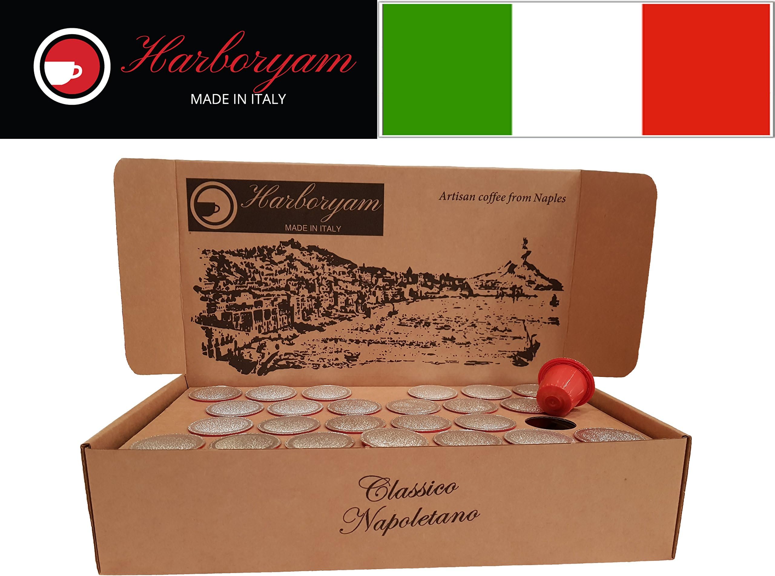 Nespresso Compatible Capsules - Classic Blend traditionally Made in Italy (150cps)